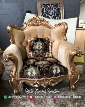 Sale Kursi Tamu Mewah Ukir Jati Kenny RB-104