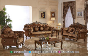 Set Sofa Tamu Mewah Ukiran Jepara New Style RB-88