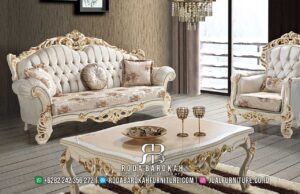 Harga Sofa Ruang Tamu Mewah Klasik Desain Terbaru RB-270