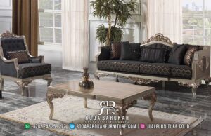 Model Sofa Tamu Mewah Klasik Industrial Terbaru RB-258