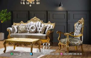 Recomended Sofa Tamu Mewah Elite Gold Kualitas Premium RB-243