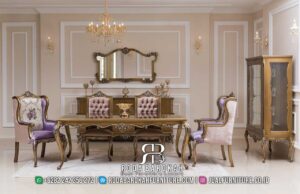 Set Meja Makan Mewah yang paling dicari tahun 2024 RB-308