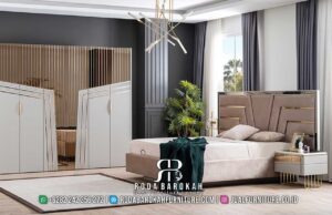 Terbaru Tempat Tidur Mewah Stainless Nuansa Modern RB-256