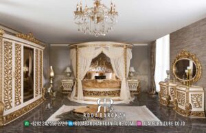 Desain Set Kamar Tidur Mewah Bergaya Klasik untuk Ruang Tidur Anda RB-361