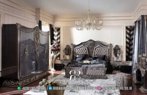 Diskon Khusus Tempat Tidur Mewah Megah Desain Klasik RB-374