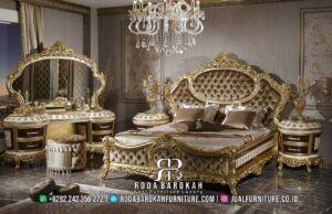 Set Kamar Tempat Tidur Mewah Dan Elegan RB-407