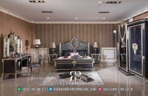 Tempat Tidur Mewah Eksklusif Terbaik untuk Kamar Mewah RB-376
