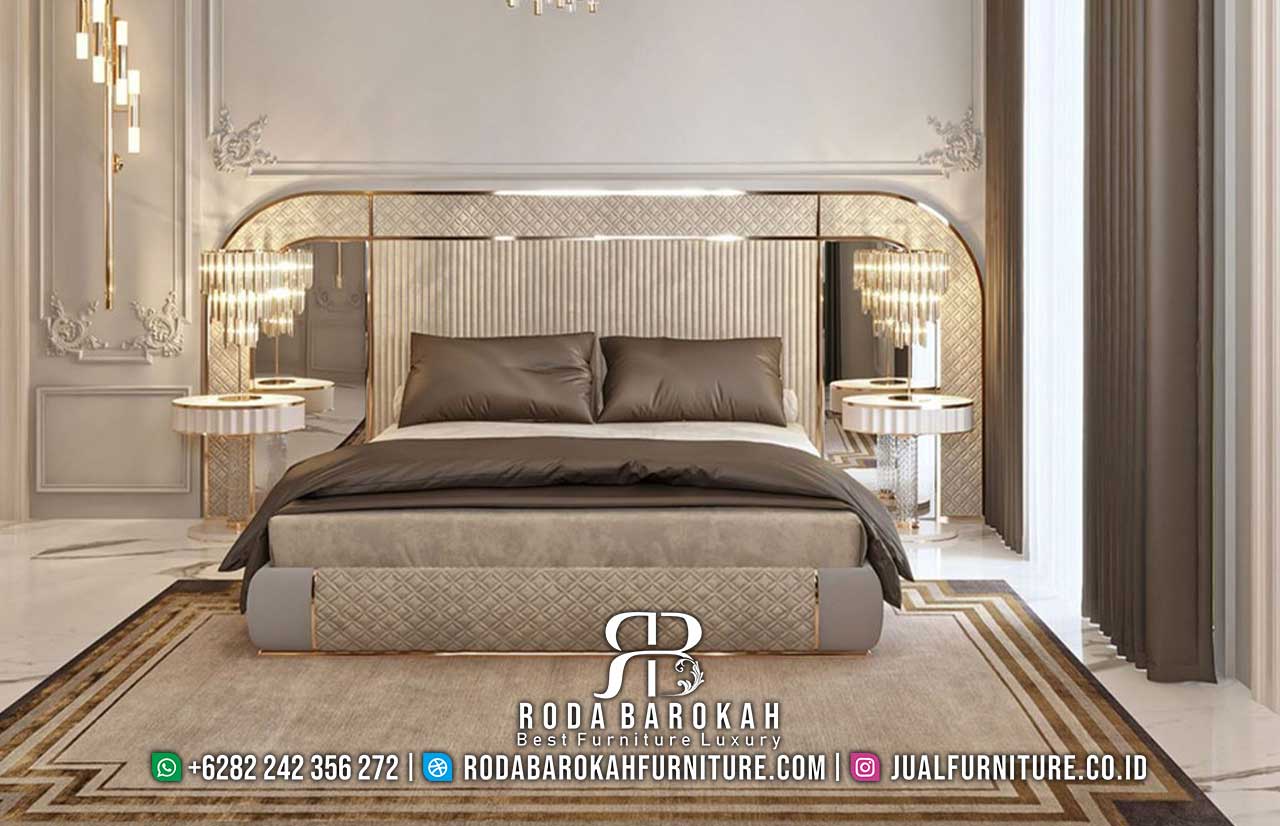 Promo Mingguan Tempat Tidur Mewah Modern Harga Murah RB-757