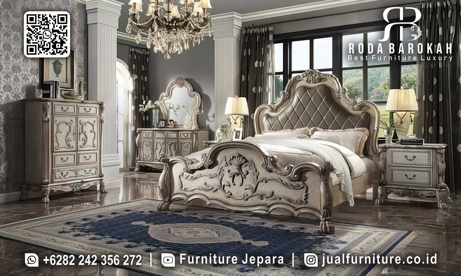 Hits Kamar Mewah Klasik Cocok Ruangan RB-956