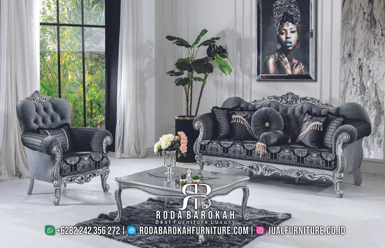 Original Sofa Tamu Mewah Anti Gores RB-951