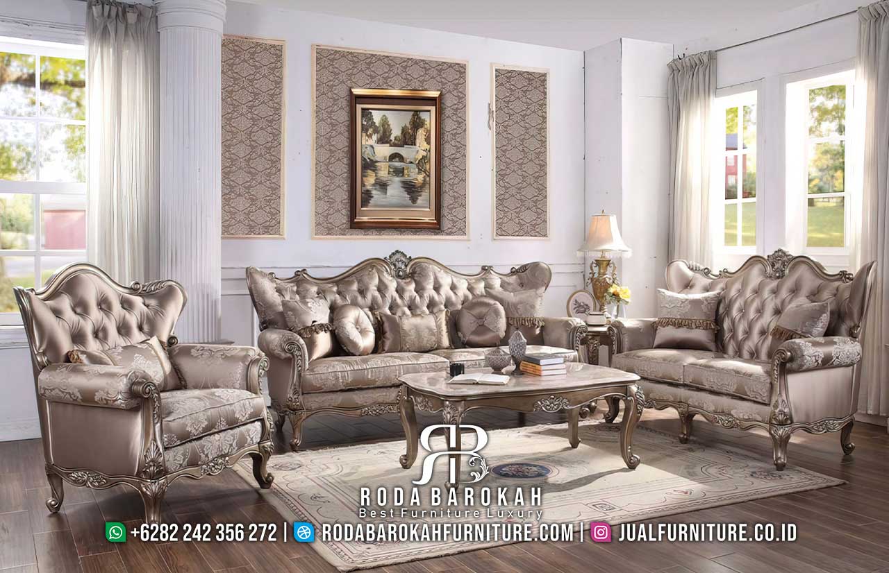 Sofa Klasik Mewah Terkini Maestro Produk Berkualitas RB1046