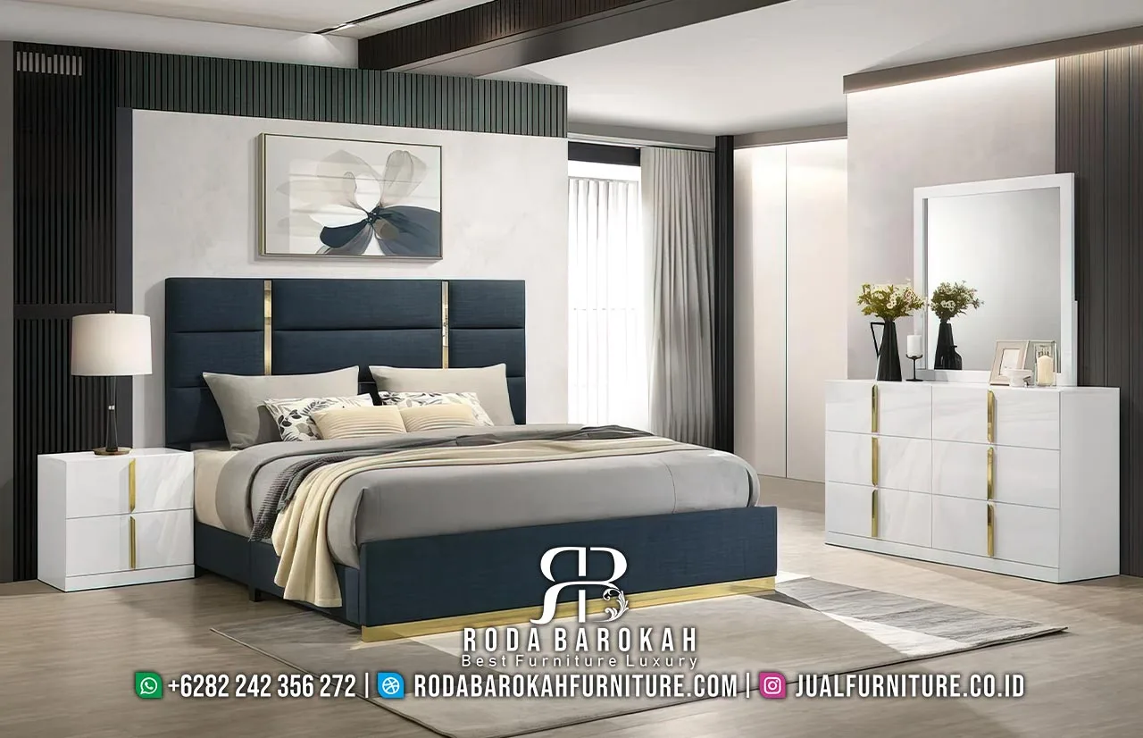 Rekomendasi Kamar Set Minimalis Mewah Desain Modern Premium RB1104