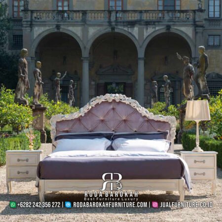Authentic Tempat Tidur Mewah Klasik Furniture New RB-130