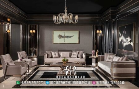 Best Custom Sofa Tamu Mewah Valeria Terbaru Agustus RB-421