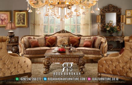 Best Recommend Sofa Tamu Jati Cantik Mewah RB-60