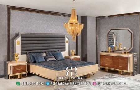 Best Set Kamar Tidur Mewah Klasik Desain Terbaru RB-565