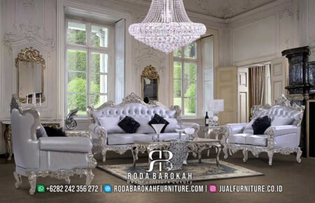Desain Antik Sofa Tamu Jati Elegan Style RB-62
