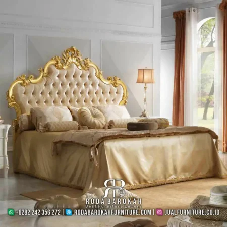 Desain Kamar Set Mewah Tempat Tidur Sultan Terpopuler RB-158
