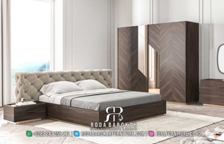 Desain Tempat Tidur HPL Minimalis Modern Celestina RB-541