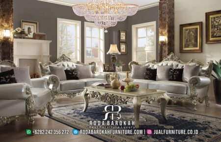 Design Cantik Luxury Sofa Tamu Jati Jepara RB-63