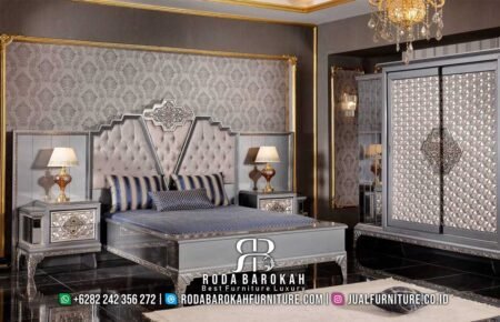 Furniture Jepara Tempat Tidur Queen Mewah Elegan RB-442
