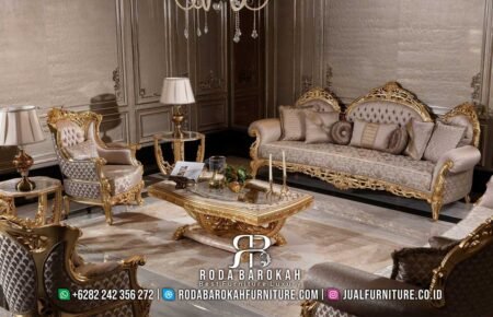 Furniture Sofa Ukir Mewah Royal Carving Design RB-461