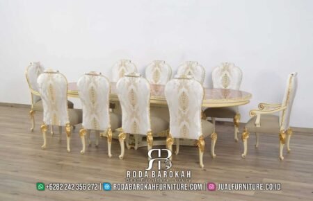Harga Meja Makan Ukir Mewah Asli Jepara RB1069