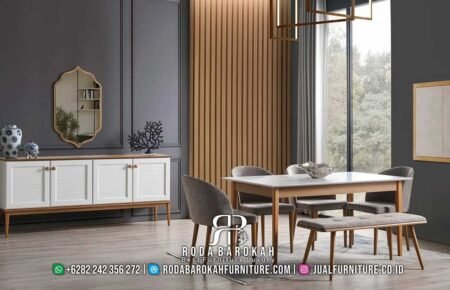 Harga Set Meja Makan Mewah Penawaran Terbaik RB-319