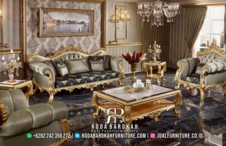 Harga Sofa Tamu Jepara Terbaru Ukiran Klasik Mewah RB-19