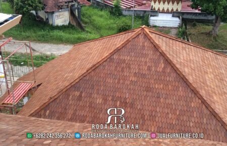 Jual Atap Sirap Kayu Ulin Kualitas Terbaik Tidak Akan Pecah RB-213