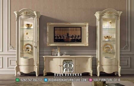 Jual Bufet Tv Mewah Royal Carved Elegance Harga Murah RB-191