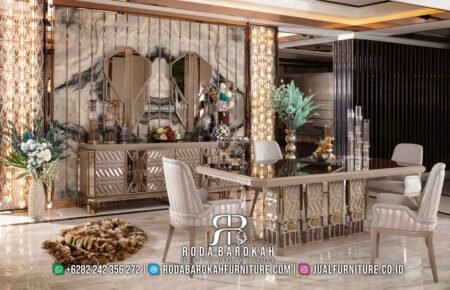 Jual Meja Makan Mewah Modern Rumah Impian RB-546