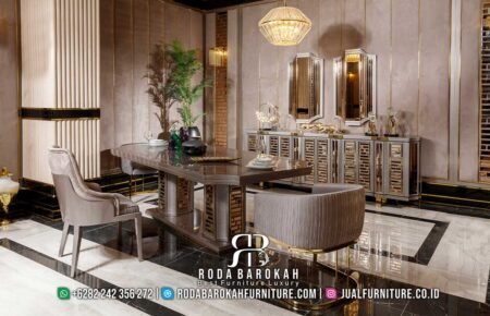 Jual Meja Makan Stainless Steel Warna Gold RB-438