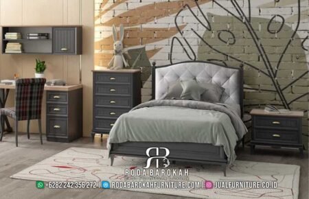 Jual Set Tempat Tidur Anak Remaja Minimalis Elegan RB-501