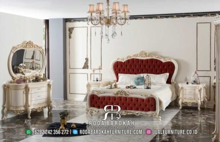 Jual Set Tempat Tidur Mewah Modern Jepara RB-362