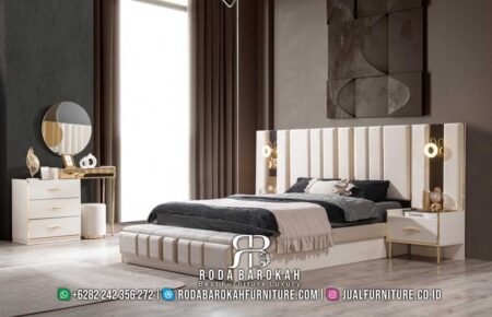 Jual Set Tempat Tidur Stainless Mewah Modern RB-625