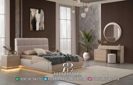 Kamar Set Tempat Tidur Mewah Modern Jepara RB-626