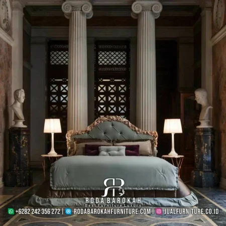 Kamar Set Terbaru – Tempat Tidur Mewah Elegan Shaquelle RB-164