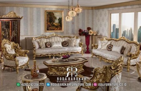 Luxurious Sofa Tamu Mewah Maharaja Natural Opulence RB-174