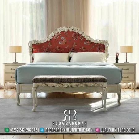 Luxury Carving Tempat Tidur Mewah, Kamar Set RB-166