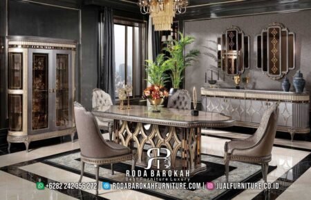 Luxury Set Meja Makan Jepara Turkish Style RB-440