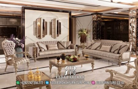 Luxury Set Sofa Tamu Cecilia Mewah Ruang Tamu RB-550