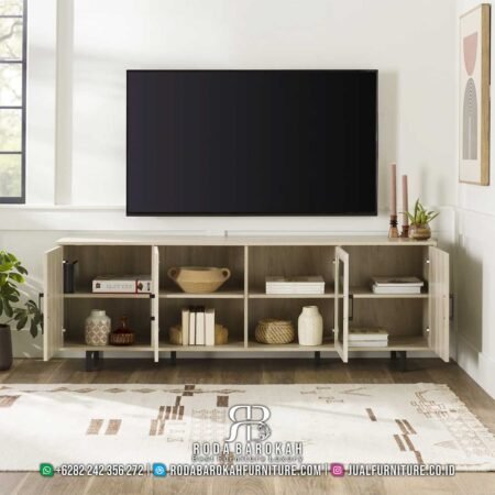 Meja Bufet Tv Minimalis Retro Terbaru RB-286