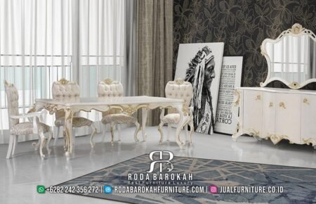 Model Meja Makan Mewah Modern Jepara RB-248