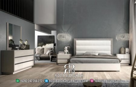 Model Set Kamar Tidur Minimalis Modern High Glossy Terbaru RB-218