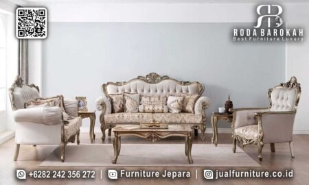 Model Sofa Klasik Minimalis Ruang Tamu Mewah RB1060