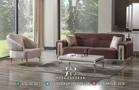 Model Sofa Tamu Minimalis Stainless Desain Modern RB-280