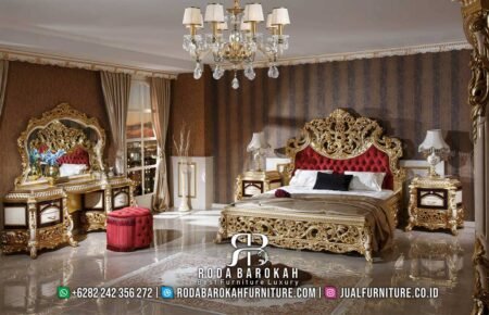 Nikmati Kemewahan Ruang Tidur dengan Set Kamar Tidur yang Mewah Klasik RB-363