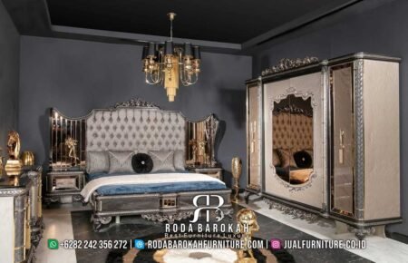 Official Store Roda Barokah Furniture Tempat Tidur Mewah Jepara RB-430