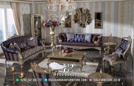 Panduan Memilih Sofa Tamu Mewah Klasik yang Elegan RB-353